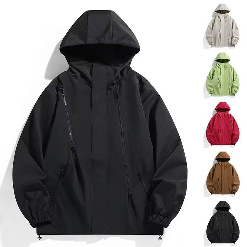 Multi-color Casual Hoodie Coat1 Multi-color Casual Hoodie Coat1